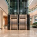 Commercial Elevators in Shopping Mall